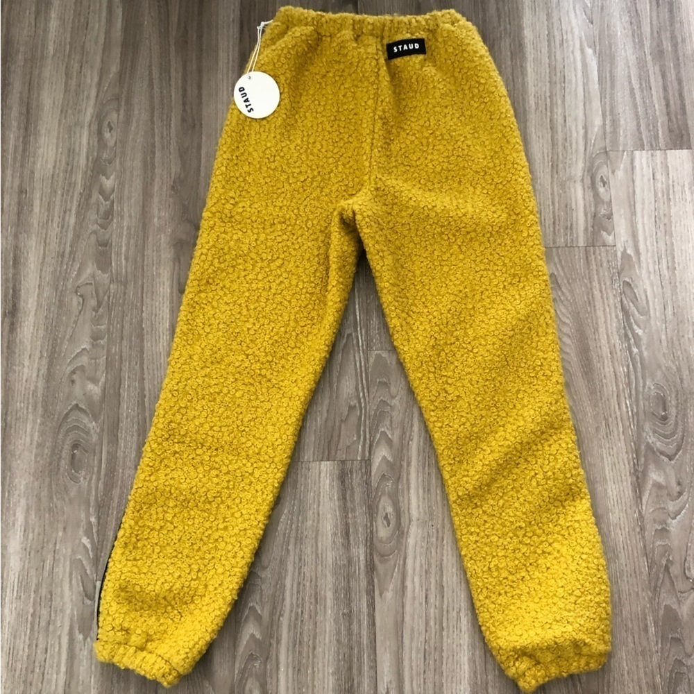 New Staud Faux Fur Joggers - Picture 7 of 7